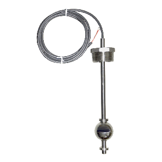 SENSOR DE NIVEL RECTO - INTERRUPTOR DE FLOTADOR DE Ø52 MM CON CABLE Y CONEXIÓN ROSCADA-Leer más