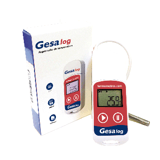 DATA LOGGER GESALOG REGISTRADOR DE TEMPERATURAS CON SONDA EXTERNA E INFORME PDF AUTOMÁTICO-Leer más