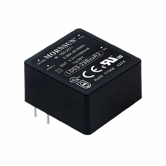 Alimentatore industriale Mornsun LD03-23B05R2 da 3W con ampia gamma di tensione di ingresso-Leggi tutto