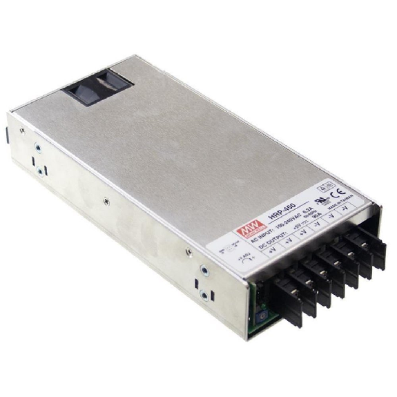 Alimentatore industriale Mean Well HRP-450-12 da 450 W per l'automazione con PFC attivo-Leggi tutto