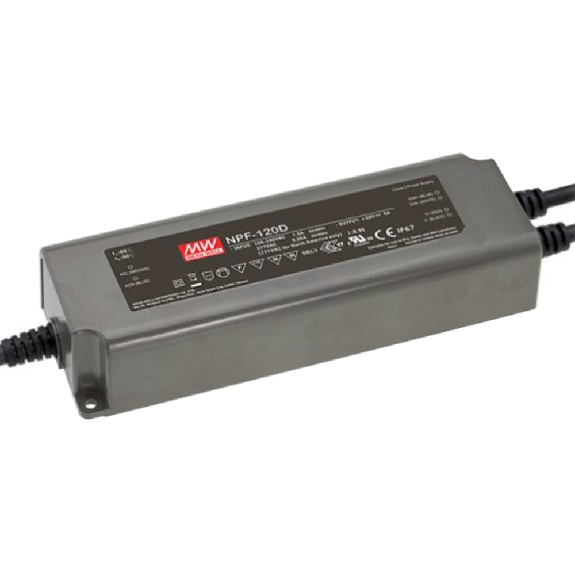 Alimentatore LED Mean Well NPF-120D-24 da 120 W con uscita a corrente costante-Leggi tutto