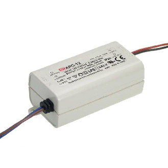 Alimentatore LED Mean Well APC-12-350 da 12W con uscita a corrente costante-Leggi tutto