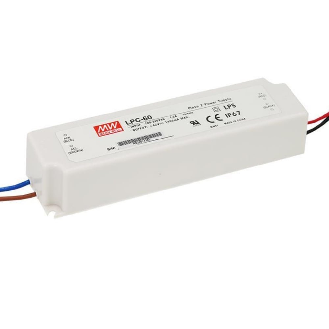 Alimentatore LED Mean Well LPC-60-1750 a corrente costante da 60 W con certificazione IP67-Leggi tutto