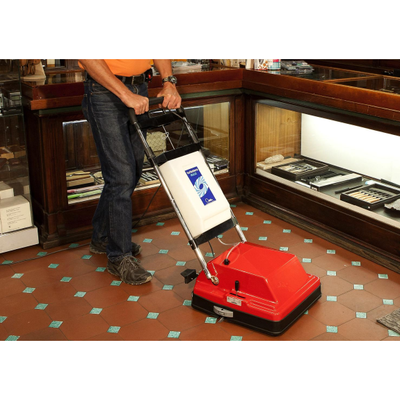LAVADORA SECADORA DE SUELO PROFESIONAL TURBOLAVA MAXI 230 V COMPACTA , LIGERA Y MANEJABLE CON 43 CM DE SUPERFICIE DE LAVADO-Leer más