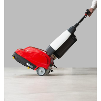 LAVA ASCIUGA PAVIMENTI PROFESSIONALE COMPATTA PER AMBIENTI COMMERCIALI E PROFESSIONALI CON BATTERIA AL LITIO 35 CM DI PISTA DI LAVAGGIO DOPPIA BOCCHETTA ASPIRANTE-Leggi tutto