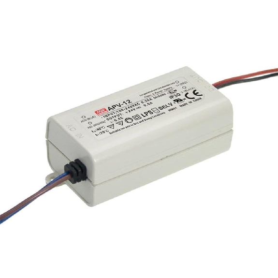 Alimentatori LED APV-12-12  12W 90~264VAC, 127 ~ 370VDC-Leggi tutto