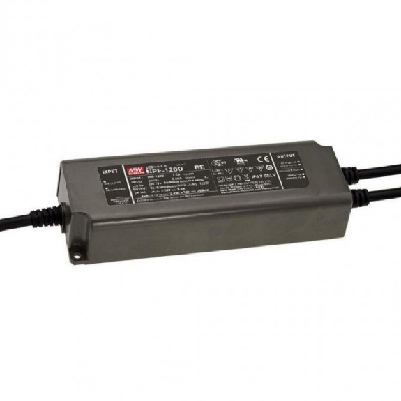 Alimentatore LED Mean Well NPF-120D - Uscita a corrente costante da 120W-Leggi tutto