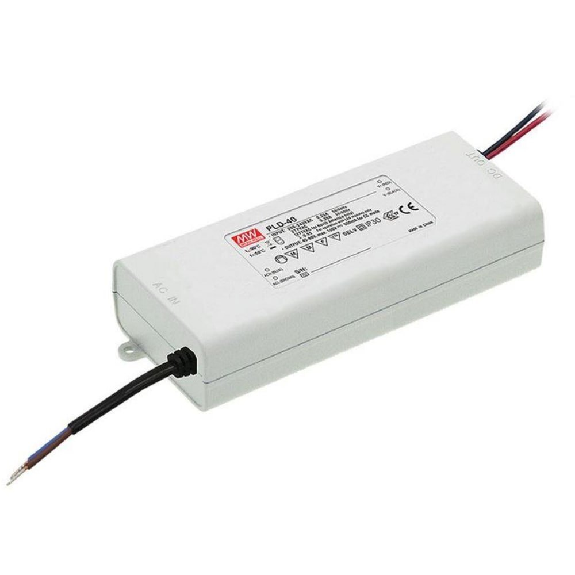 Alimentatore LED Mean Well PLD-40 40W - Corrente costante, ingresso AC universale, garanzia di 3 anni-Leggi tutto