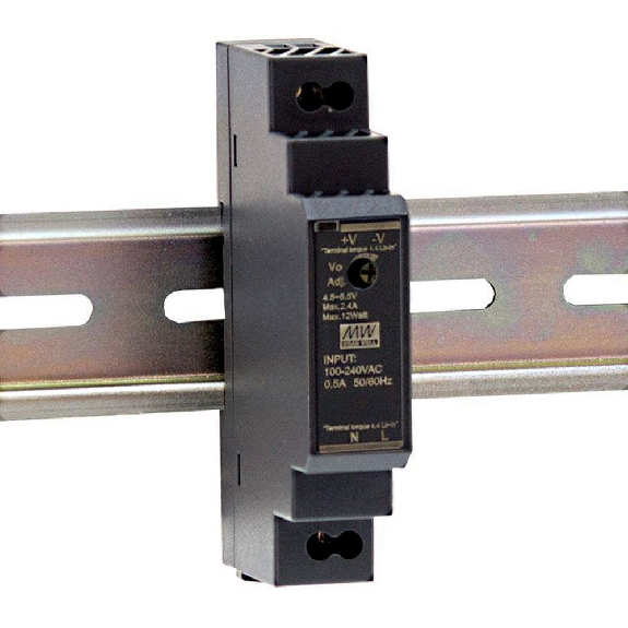 Alimentatore Mean Well HDR-15 DIN da 15W per automazione edilizia e applicazioni industriali-Leggi tutto