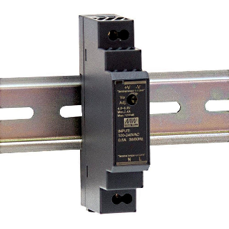 Alimentatore Mean Well HDR-15 DIN da 15W per automazione edilizia e applicazioni industriali-Leggi tutto