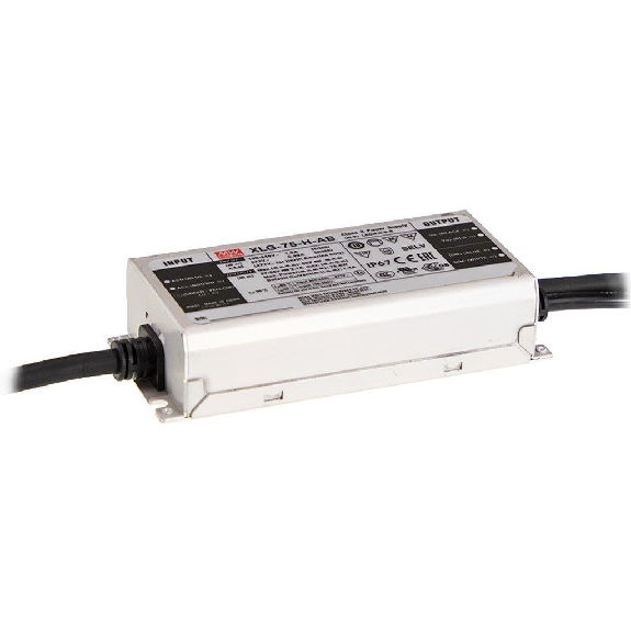 Alimentatore LED Mean Well XLG-75-L-AB da 96 W con corrente regolabile e opzioni di dimmerazione-Leggi tutto