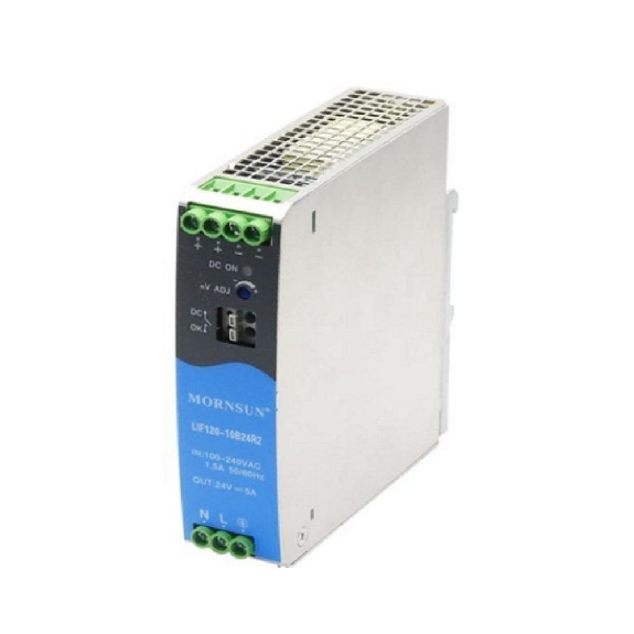 Alimentatore Mornsun DIN LIF120-10B24R2 da 120 W per attrezzature di controllo industriale e macchinari-Leggi tutto