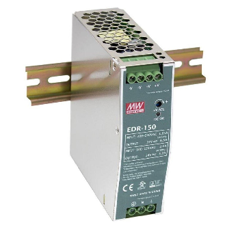Alimentatore industriale Mean Well DIN EDR-150W per automazione di fabbrica e produzione di semiconduttori-Leggi tutto