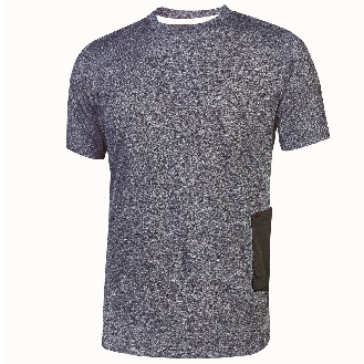 U-Power - Tee-shirt manches courtes bleu foncé Slim ROAD-Lire la description