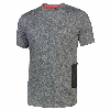 U-Power - Tee-shirt manches courtes gris foncé Slim ROAD