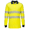 Portwest - Polo ignifugé manches longues haute visibilité