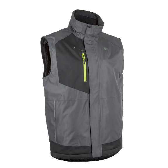 Coverguard - Gilet Ripstop gris noir AZUKI-Lire la description