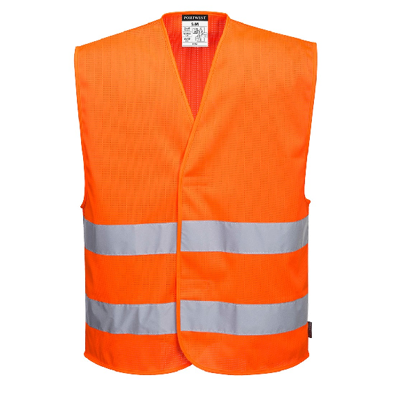 Portwest - Gilet 2 bandes MeshAir HV - C374 Portwest - Gilet 2 bandes MeshAir HV - C374-Lire la description