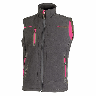 U-Power - Gilet de travail sans manches Femme gris violet UNIVERSE LADY-Lire la description