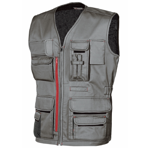 U-Power - Gilet multi-poches noir FUN-Lire la description