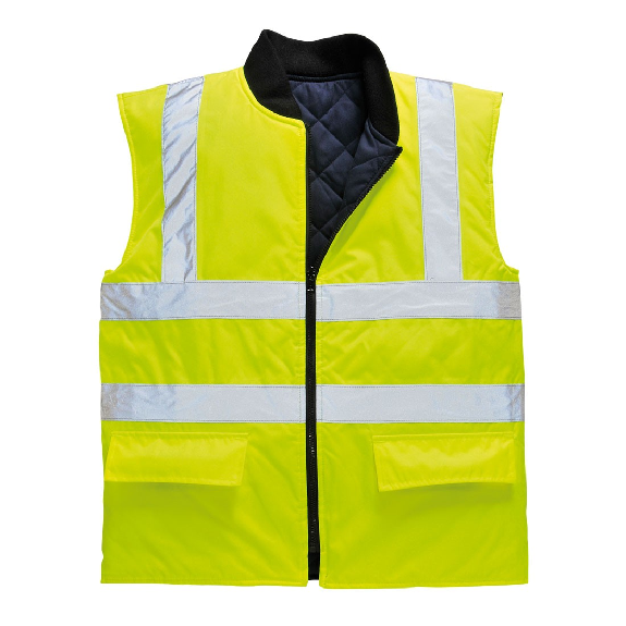 Portwest - Gilet réversible HV - S469 Portwest - Gilet réversible HV - S469-Lire la description