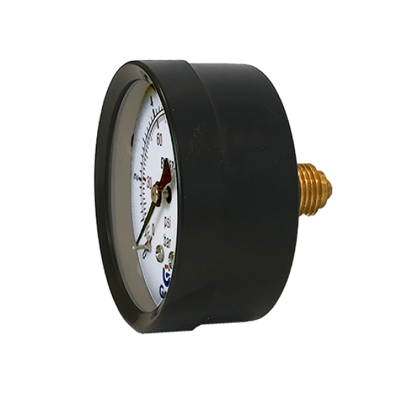 MANOMÈTRES M0201 AVEC BOÎTIER EN ACIER AU CARBONE NOIR-Beschreibung lesen
