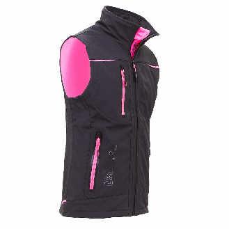 U-Power - Gilet de travail sans manches Femme gris violet UNIVERSE LADY-Lire la description