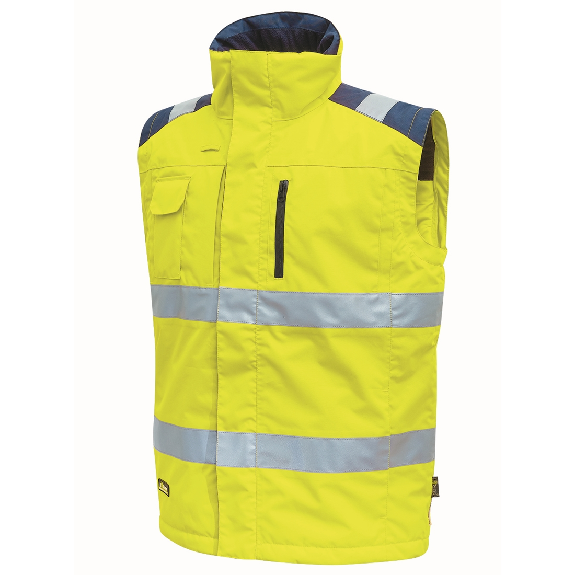 U-Power - Gilet jaune haute visibilité rembourré PRIME-Lire la description