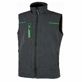 U-Power - Gilet en tissu gris vert SATURN-Lire la description