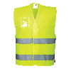 Portwest - Gilet HV avec porte-badge double entrée - C475