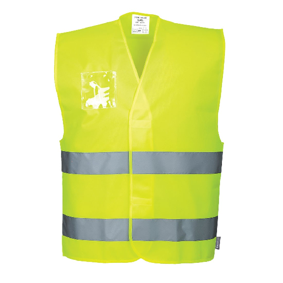 Portwest - Gilet HV avec porte-badge double entrée - C475-Lire la description