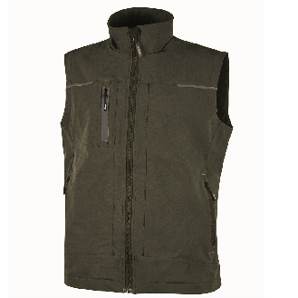 U-Power - Gilet en tissu vert SATURN-Lire la description