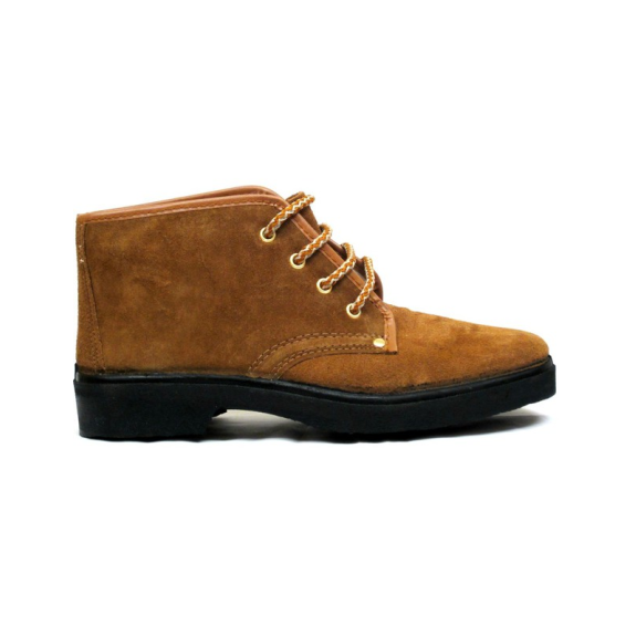 Botas marrones de piel serraje Vallera-Beschreibung lesen