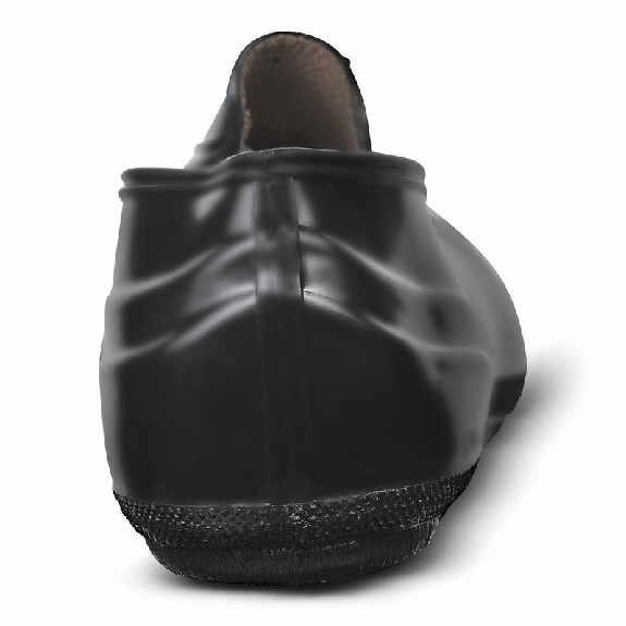 Chanclos impermeables negros de PVC-Leer más