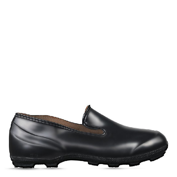 Chanclos impermeables negros de PVC-Leer más