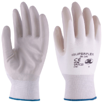 [12 pares] Guantes grises nitrilo nylon Superflex 3L-Leer más