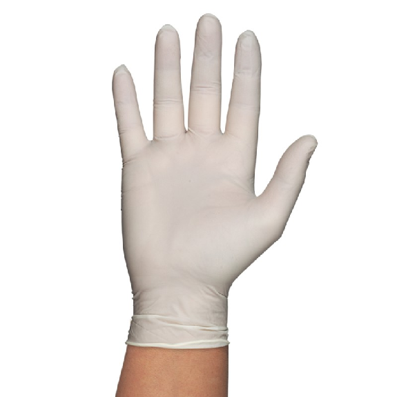 [100U] Gants Látex jetables 5,2 g avec de la poussière TALLA S-Beschreibung lesen