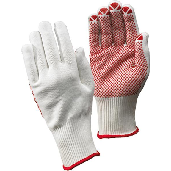 Strickhandschuh Packer, genoppt,weiß, Gr.9 FORTIS-Beschreibung lesen