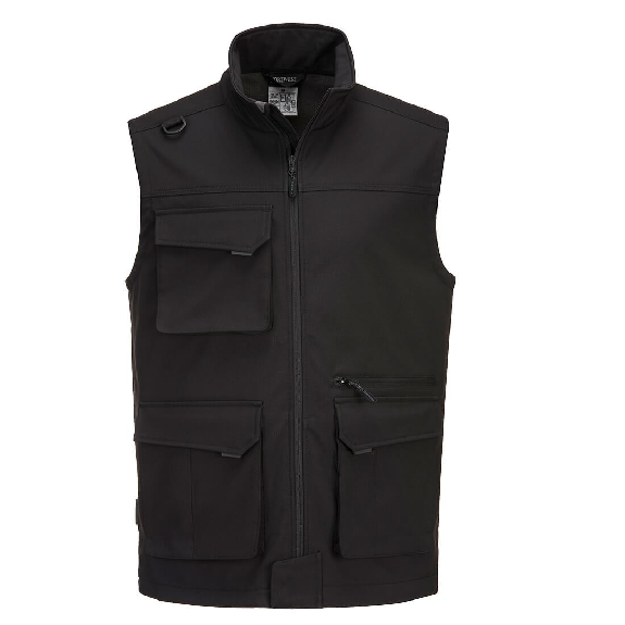 Portwest - Gilet Softshell avec poches KX3 noir-Lire la description