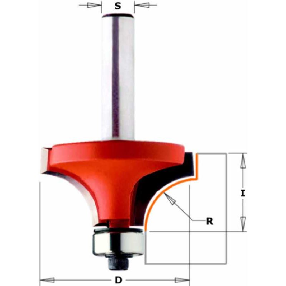 Fresa R.Concavo 100 / Roda. HM S: 6 500: 15,9 R: 1,6 (7/8/938)-Beschreibung lesen