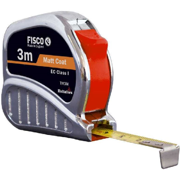 TM3M - Flexómetro clase I con caja de ABS cromada TRI-MATIC (3x13)-Leer más