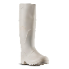 Botas de agua  blanca caña alta