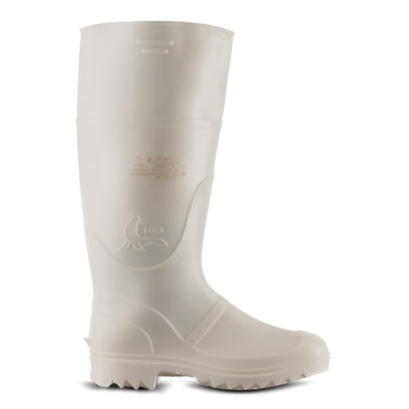 Botas de agua  blanca caña alta-Leer más