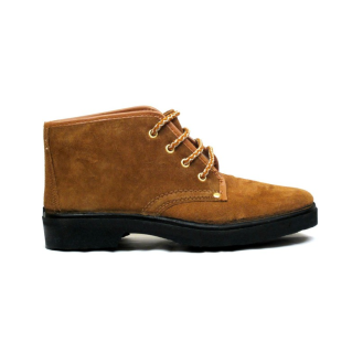 Botas marrones de piel serraje Vallera-Leer más