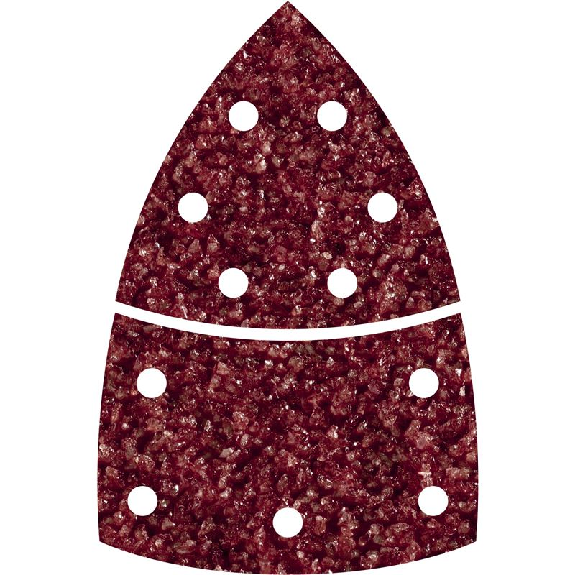 10 feuilles abrasives 2 morceaux, Corindon, grain 40-Beschreibung lesen