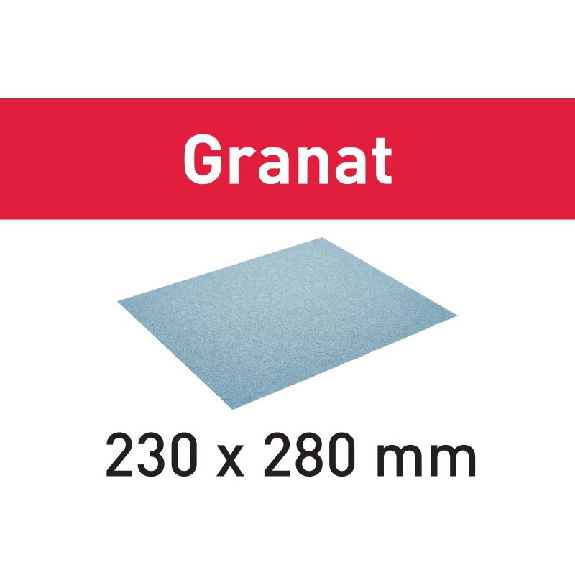 Festool Schleifpapier 230x280 P60 GR/10 Granat-Beschreibung lesen