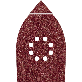6 hojas abrasivas adhesivas corindón de grano 80 de 107 x 142 mm-Leer más
