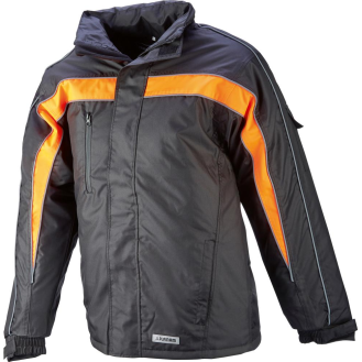 Winterjacke Cosmic, schwarz/orange, Gr. M-Beschreibung lesen