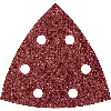 5 hojas abrasivas adhesivas Corindón, grano 240 Delta 95 mm