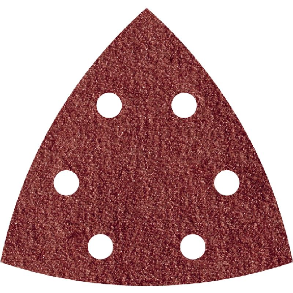 5 hojas abrasivas adhesivas Corindón, grano 240 Delta 95 mm-Leer más